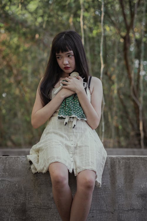 Free Бесплатное стоковое фото с Азиатская девушка, грусть, девочка Stock Photo