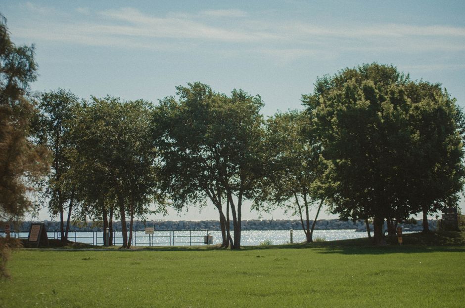 Scenic lakefront park in Cleveland ideal for outdoor events and gatherings