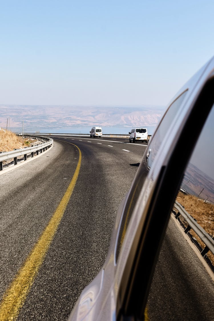 Black Car On Road