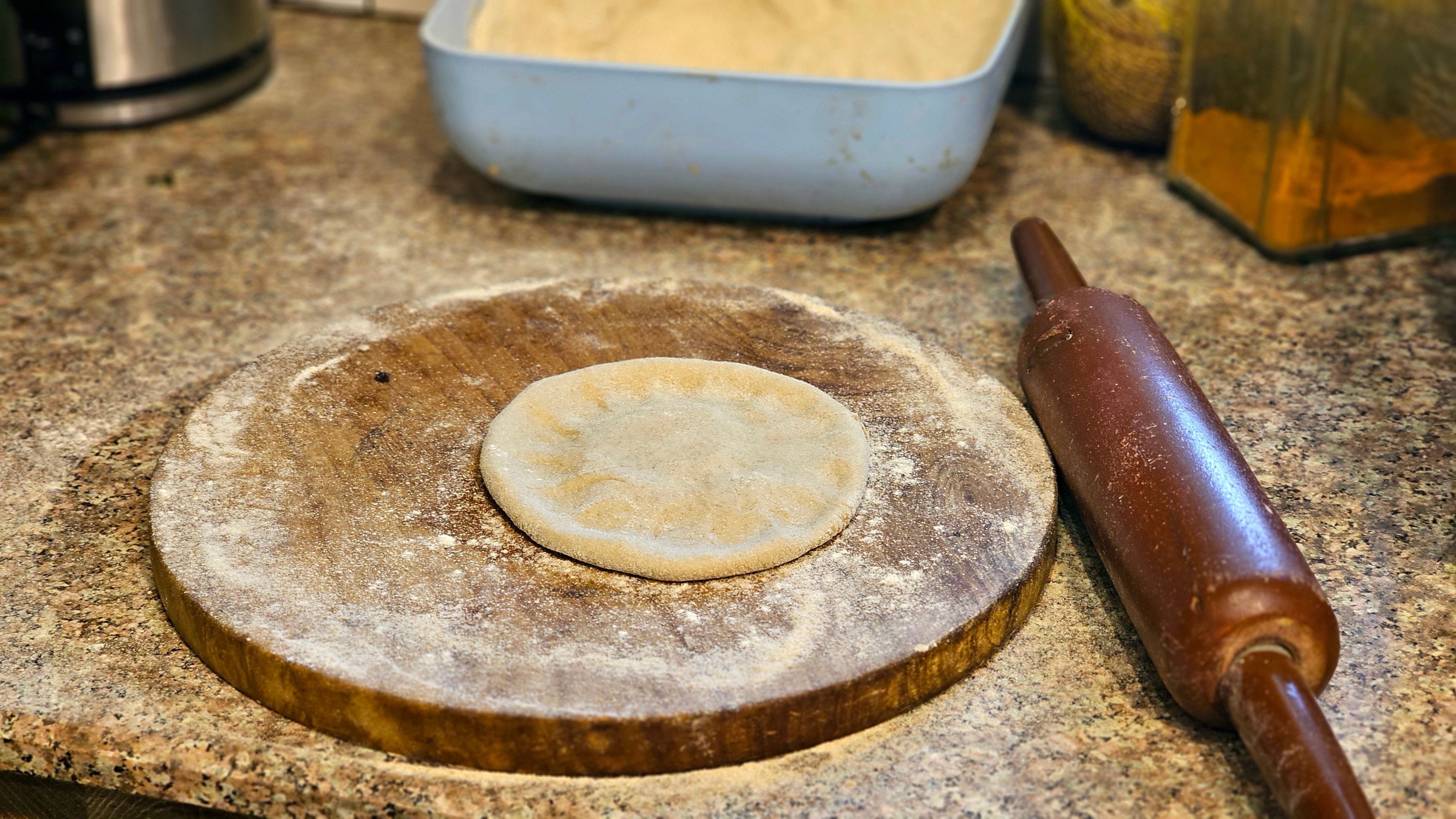 Whole Wheat Flatbread Dough