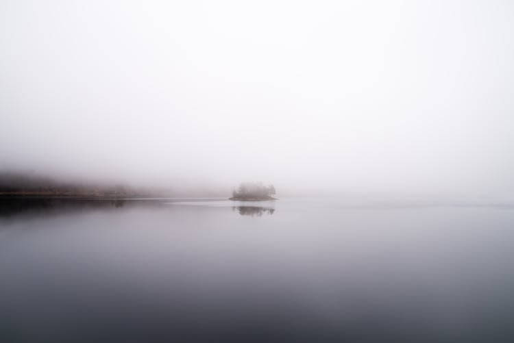 Foggy Lake Photo