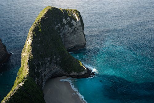 Free Aerial Shot of a Landscape Stock Photo