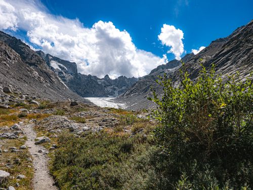 Free Explore the breathtaking mountain landscapes of Bregaglia Valley, Switzerland with clear blue skies. Stock Photo