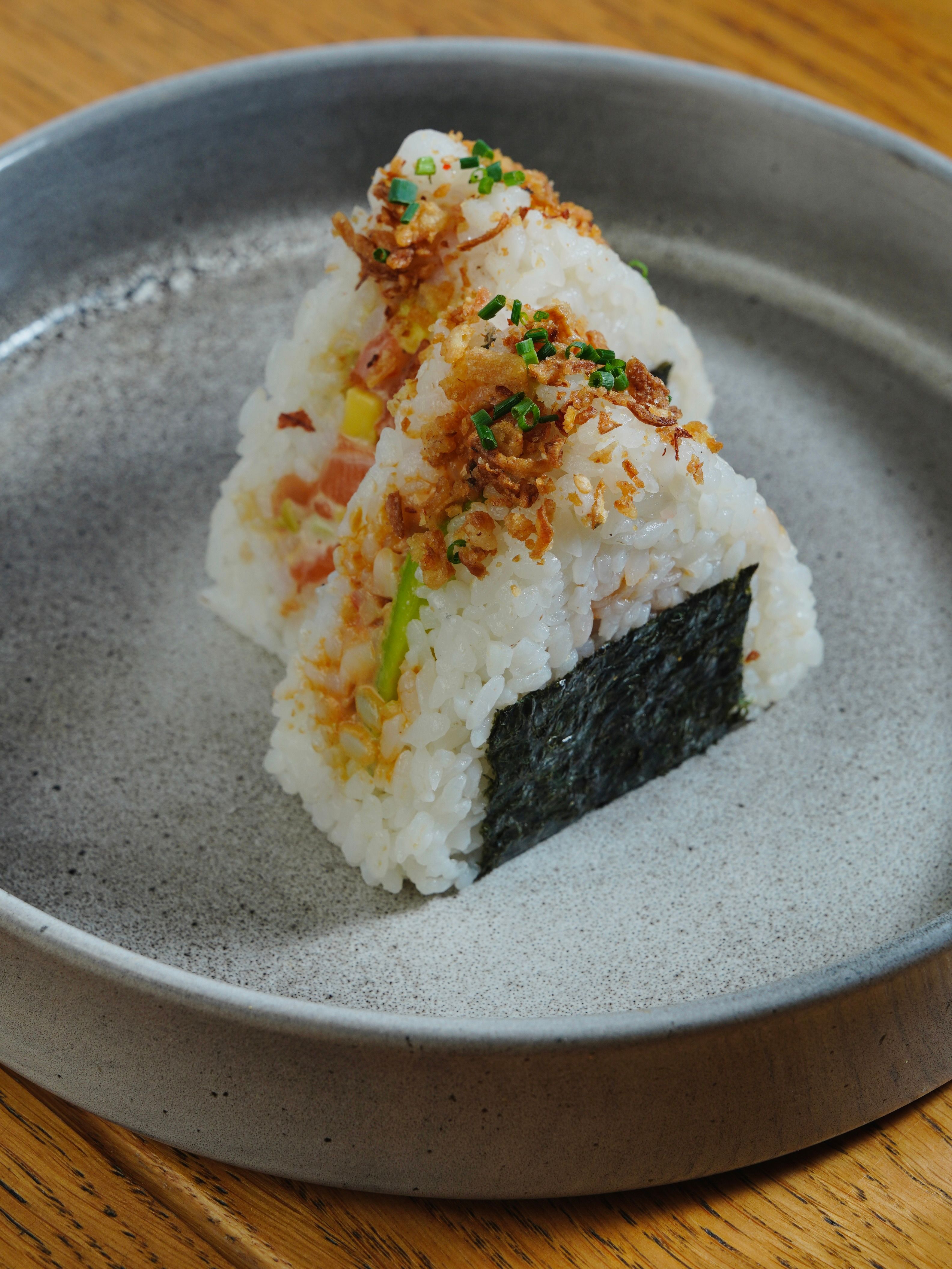 海苔を巻いたおにぎり