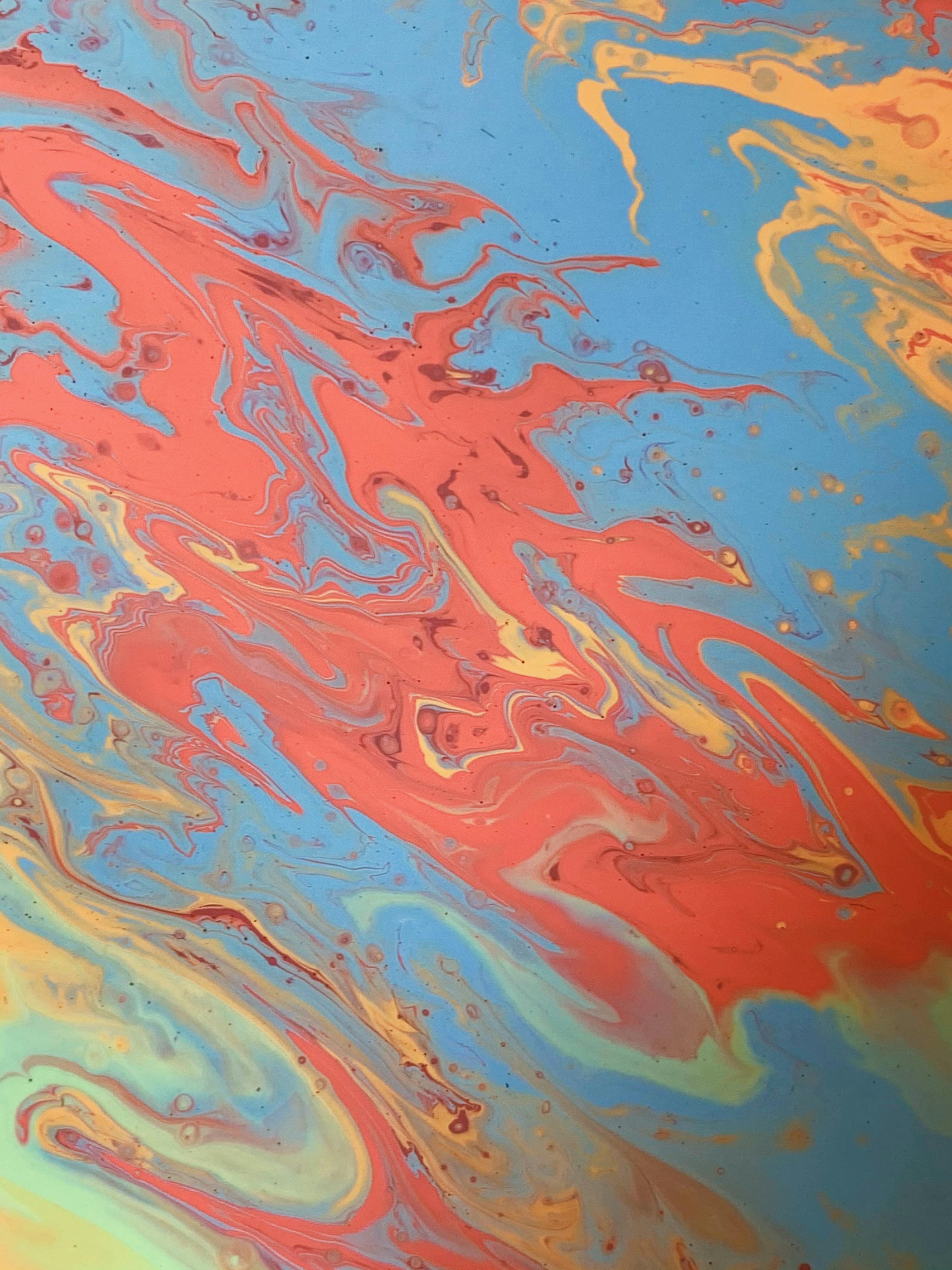 Water Marbling Paint · Free Stock Photo