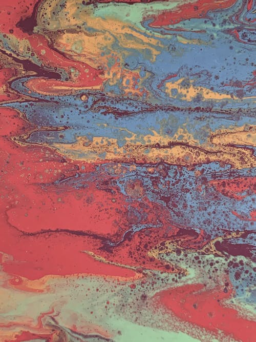 Безкоштовне стокове фото на тему «абстрактний, барвистий, вода мармурові фарби» стокове фото
