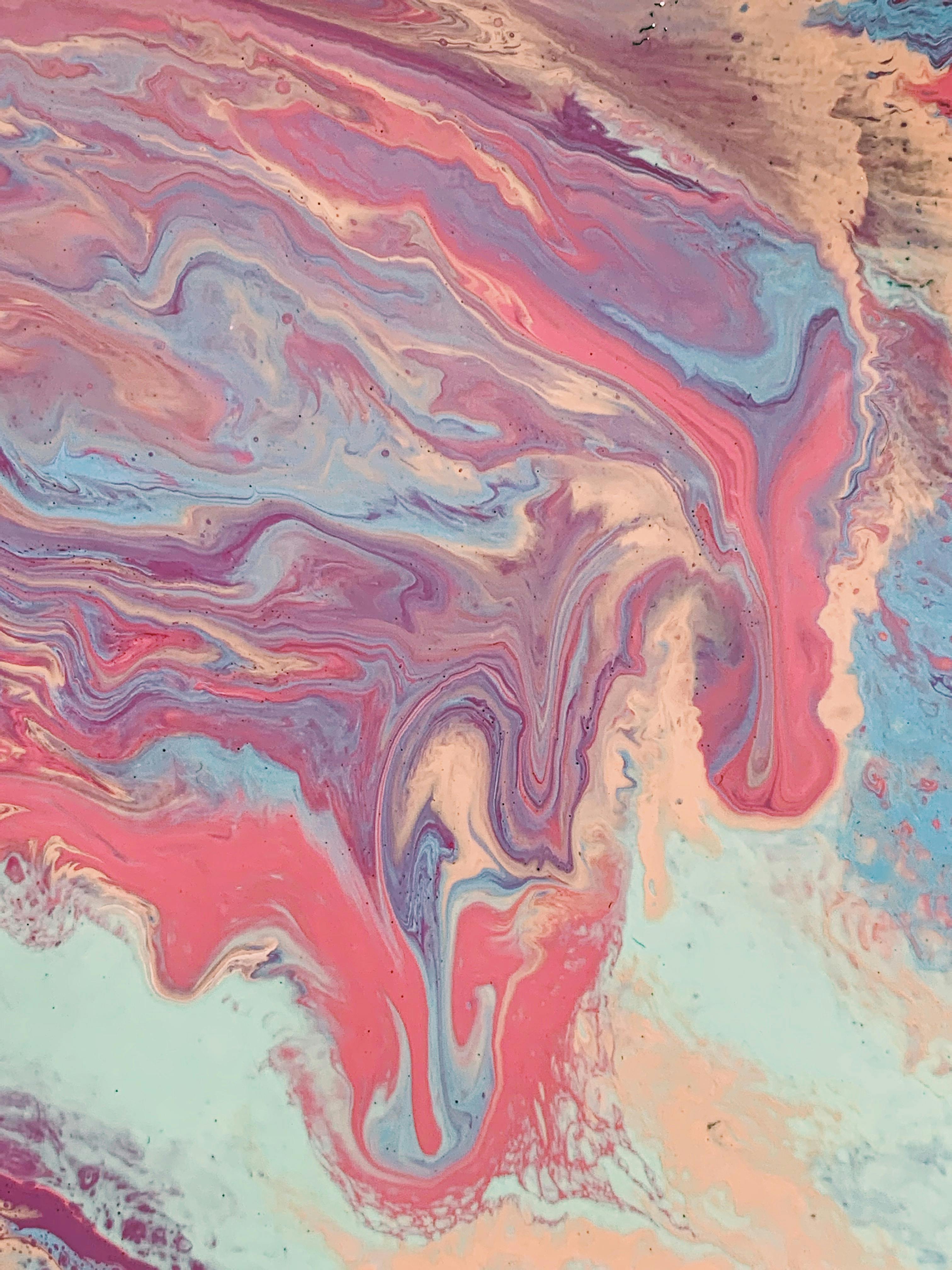 Water Marbling Paint · Free Stock Photo