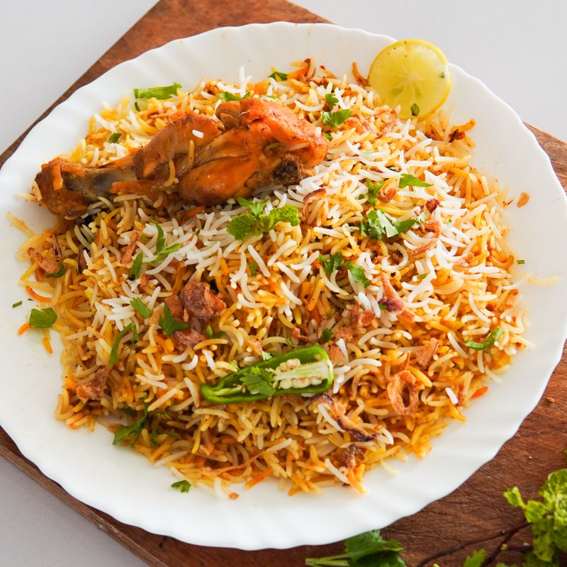 Pumpkin and Chickpea Family Biryani