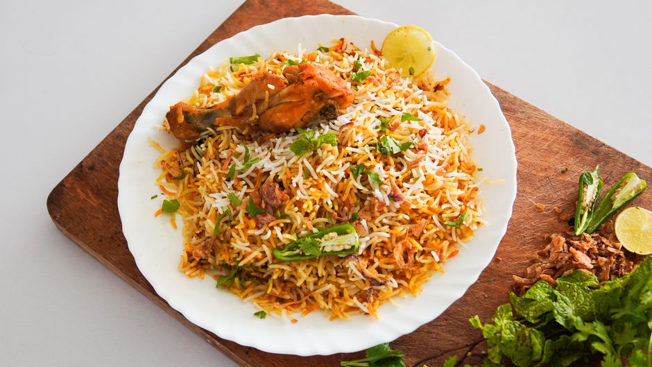 Hyderabadi Chicken Biryani
