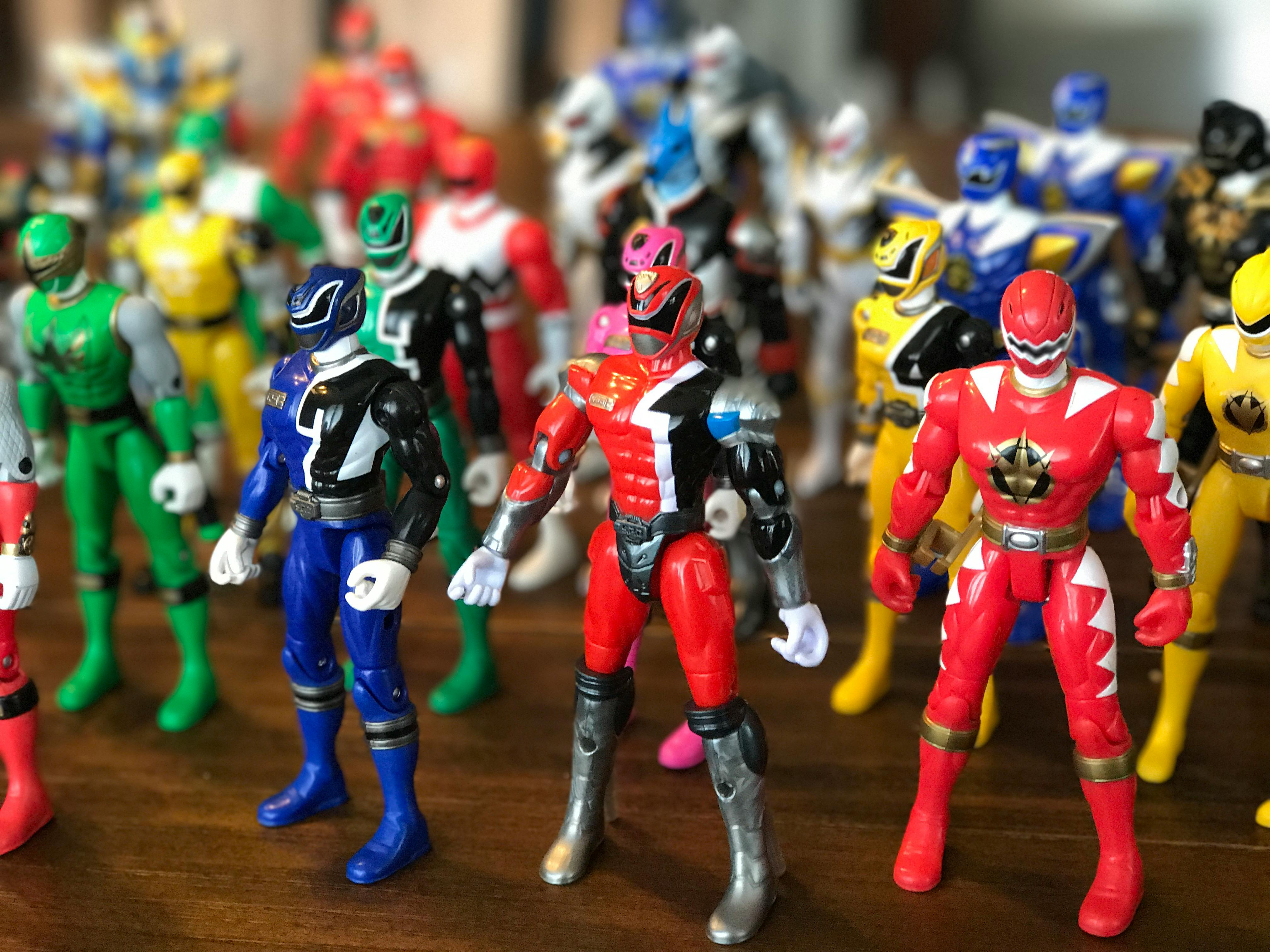 Free Stock Photo Of Power Rangers, Toys