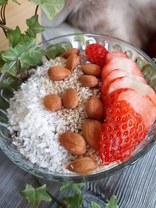 Free stock photo of almond, breakfast, food