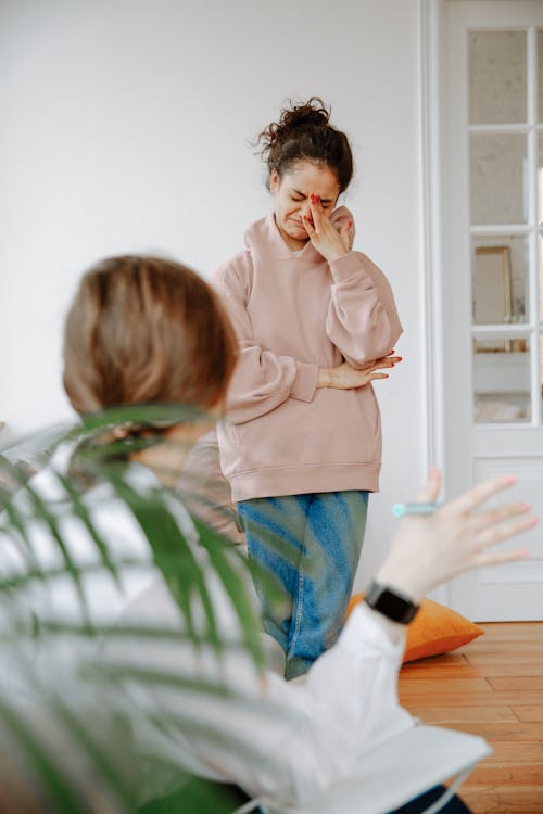 Young Woman Crying