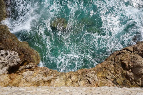 Free stock photo of crashing waves, mediterranean, mediterranean sea