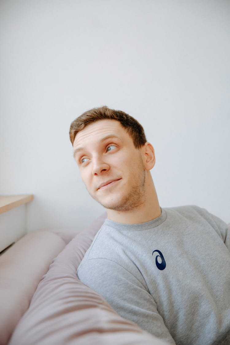 Portrait Of Smiling Young Man