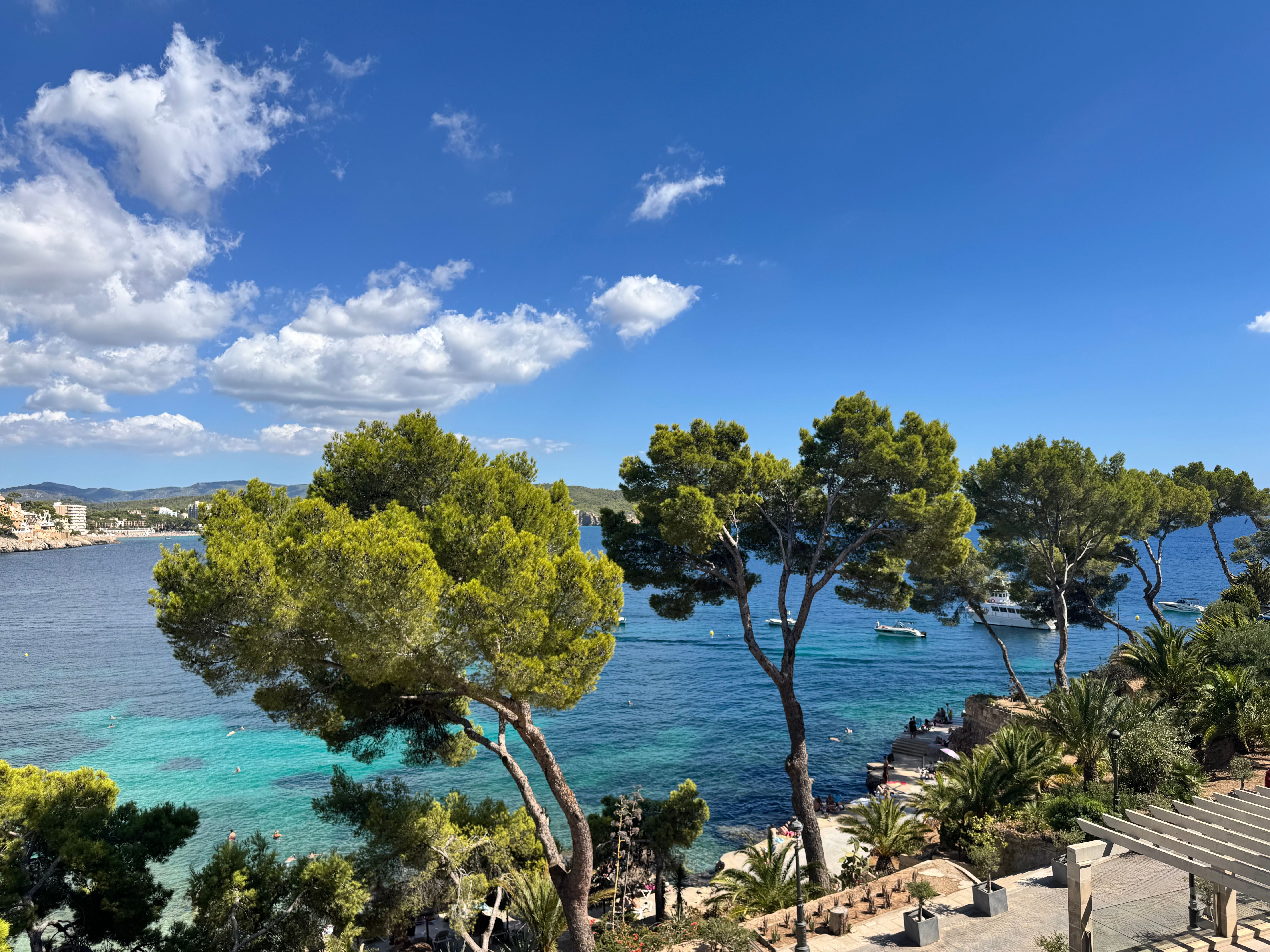 Landmarks in Cala Galdana