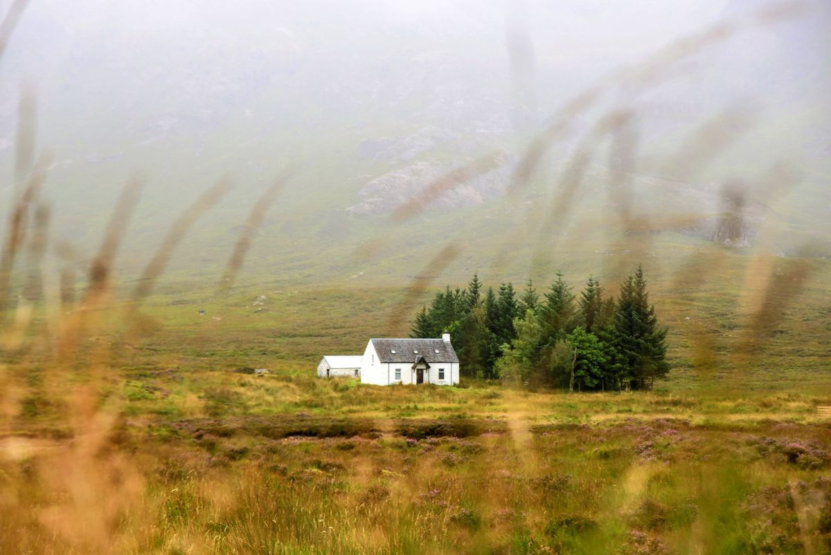Rural Scottish property near East Kilbride suited to solar and battery