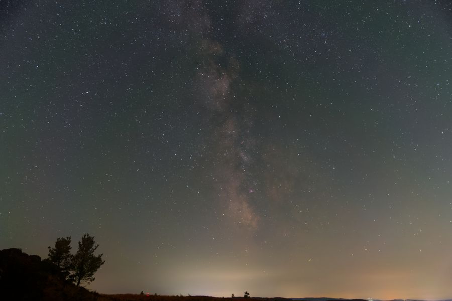 Voie lactée et ciel étoilé à couper le souffle, en Galice
