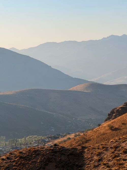 Free Scenic view of Uzbekistan's mountains during daytime, highlighting natural beauty. Stock Photo