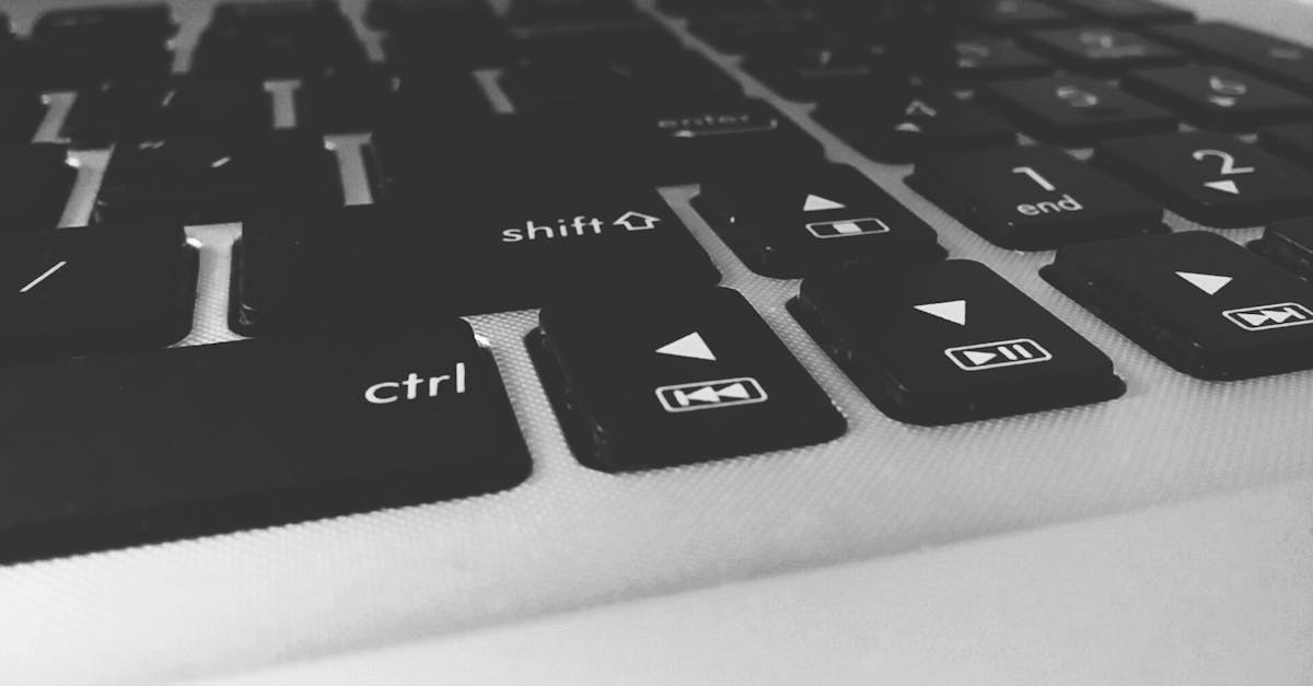 Free stock photo of apple keyboard, arrow, black and white
