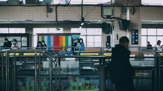 Shanghai metro station