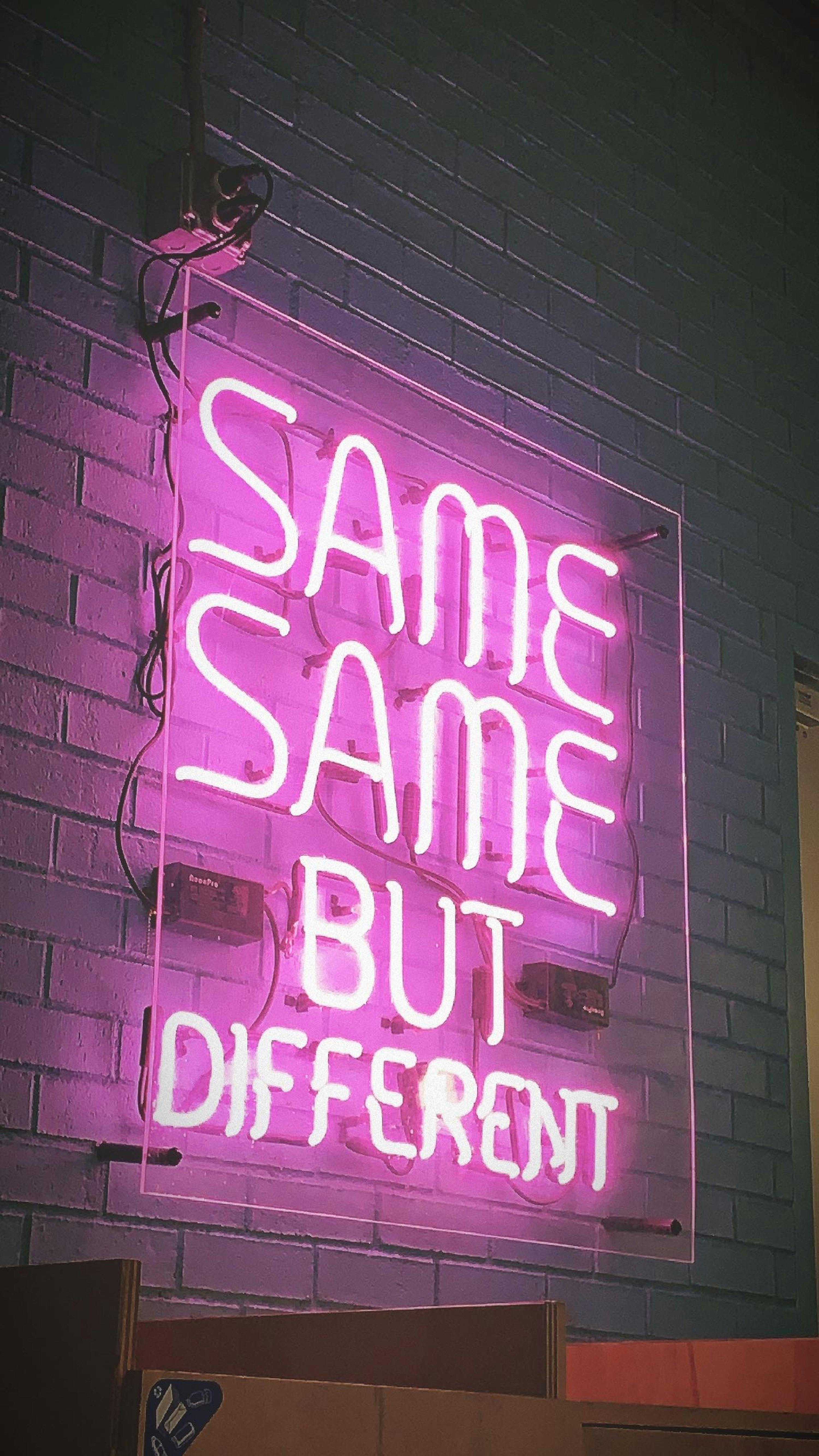 Purple Neon Light Signage \u00b7 Free Stock Photo