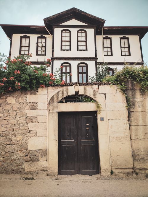 Free Beautiful traditional Ottoman-style house in Kastamonu, Türkiye. Stock Photo