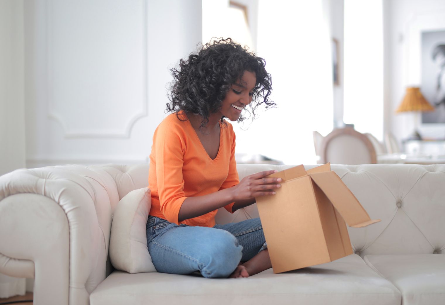 Ibstock — movers delivering furniture from a van