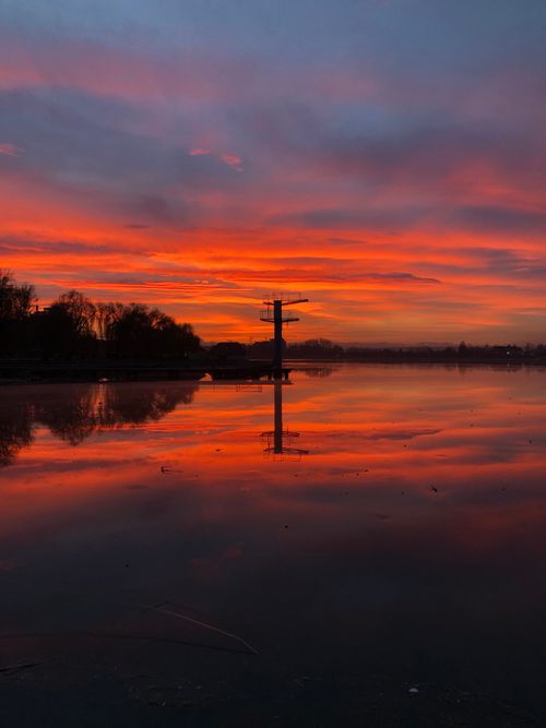 Free stock photo of orange, pink, sky Stock Photo