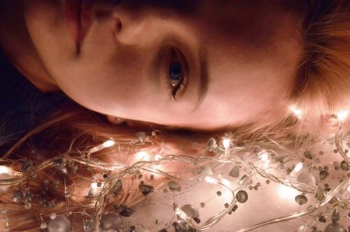 Free stock photo of blue eyes, eye, girl Stock Photo