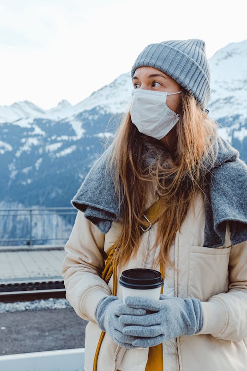 Woman Wearing Face Mask