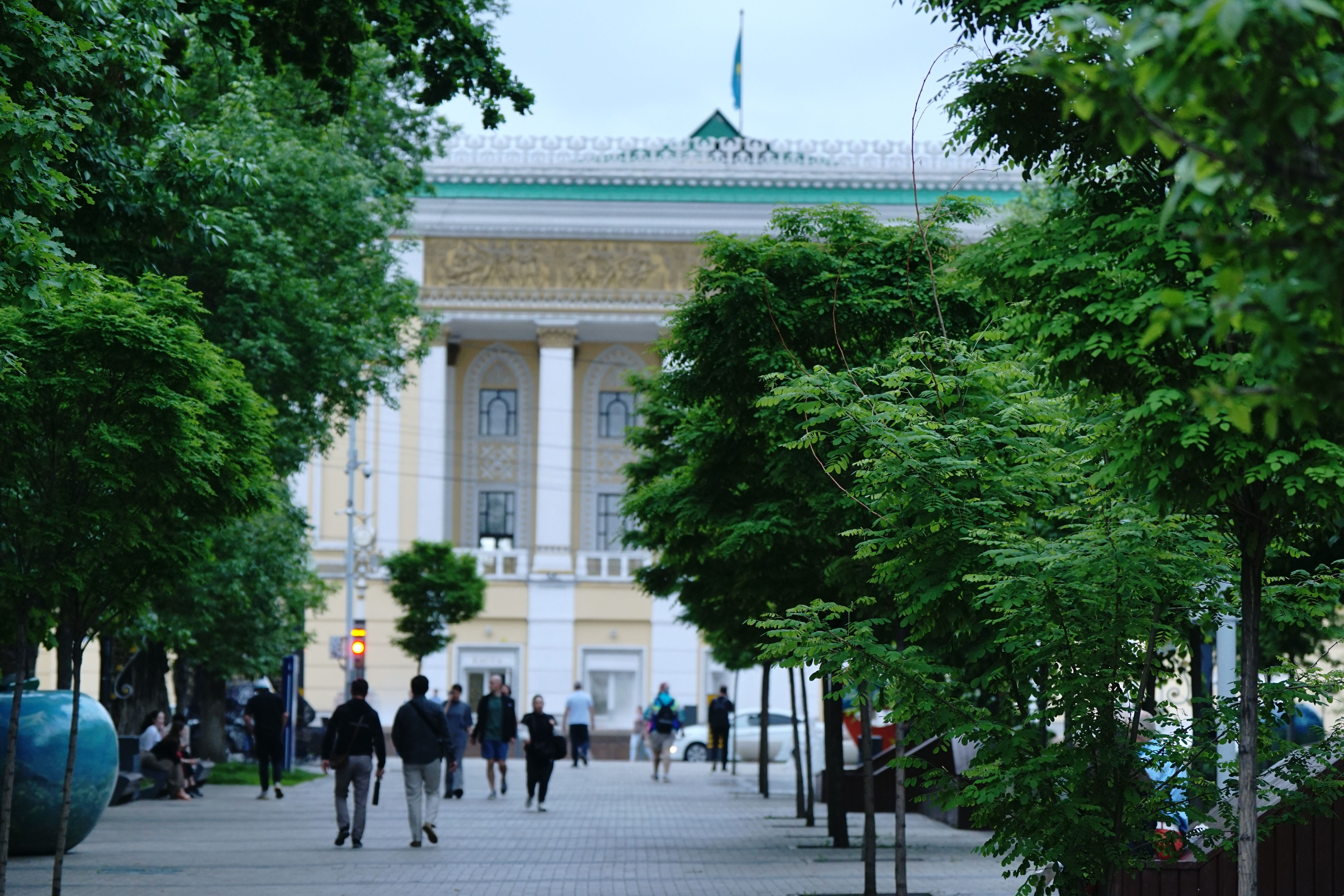 Landmarks in Almaty