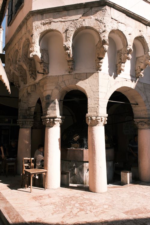 Free Explore the historic Ottoman-style fountain located in İzmir, Türkiye. Stock Photo
