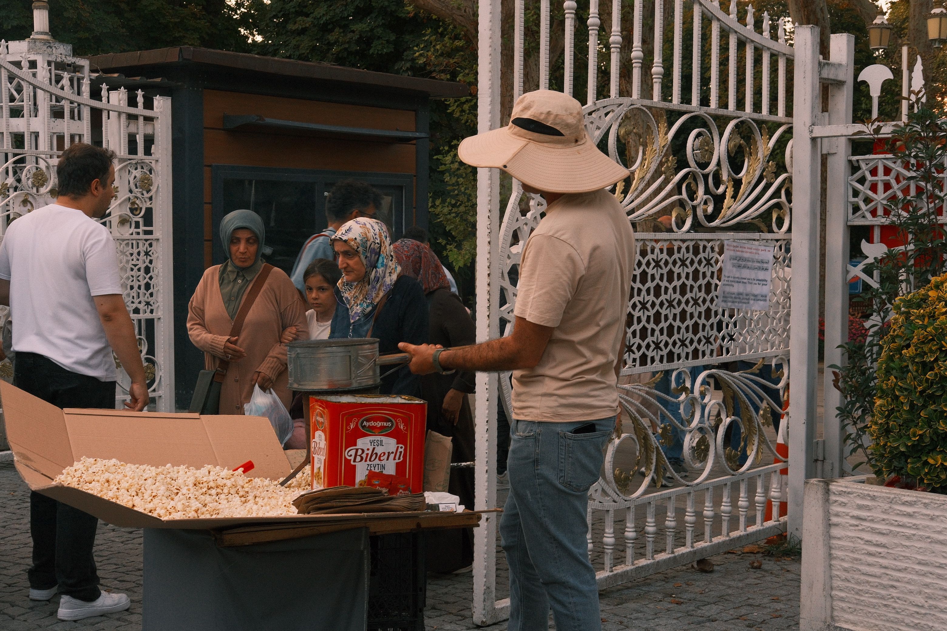 food cart popcorn machine