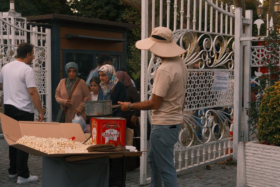 food cart popcorn machine