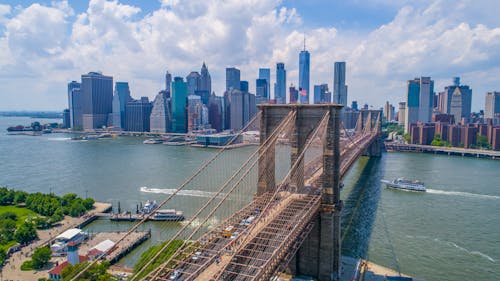 binalar, brooklyn, Brooklyn Köprüsü içeren Ücretsiz stok fotoğraf