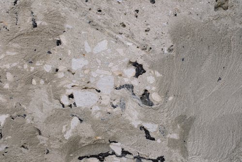 White and Black Concrete Surface