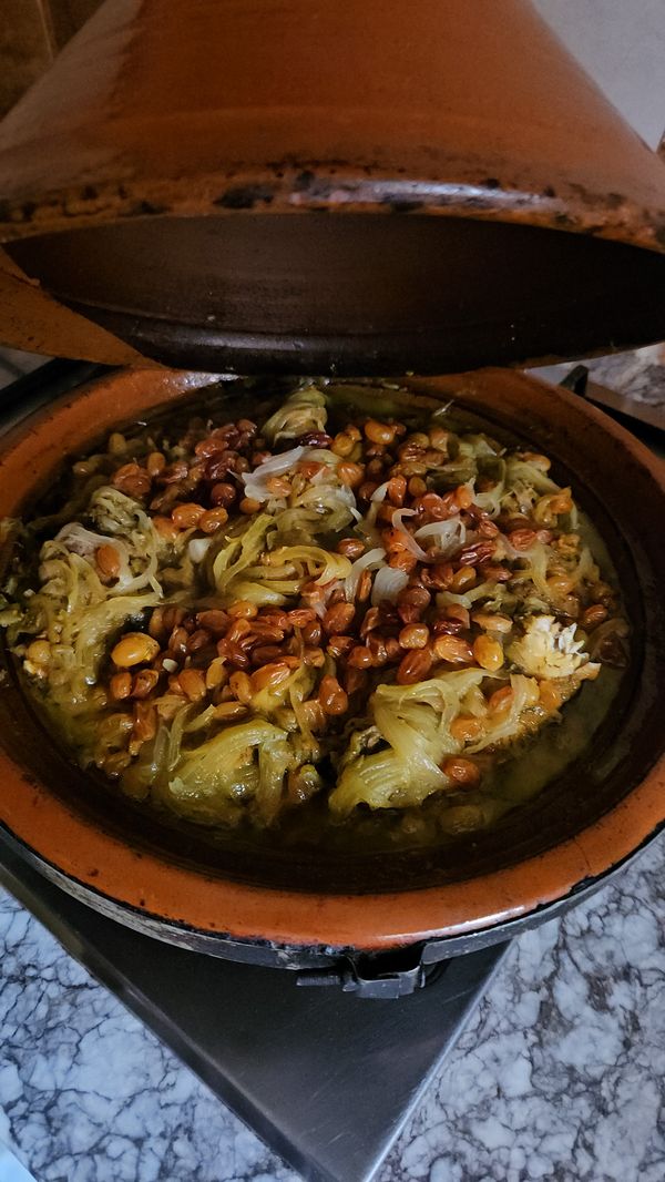 Tajine met groenten en kikkererwten – inspiratie voor de Thermomix TM7 | Nacira Antwerpen