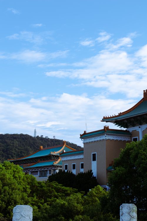 Free stock photo of cloud, historical museum, tree Stock Photo