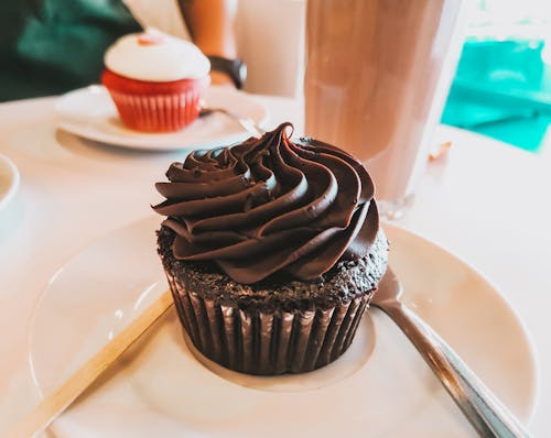 Free stock photo of caffeine, chocolate, chocolate cupcakes