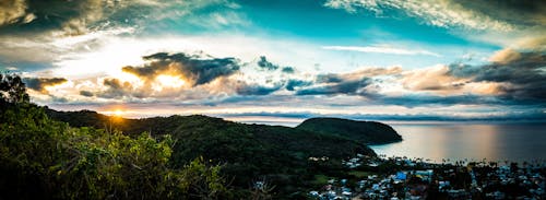 Free stock photo of clouds, green, mexico