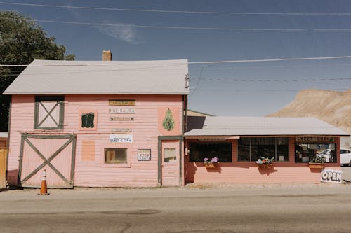 Photo Of A Pink Store