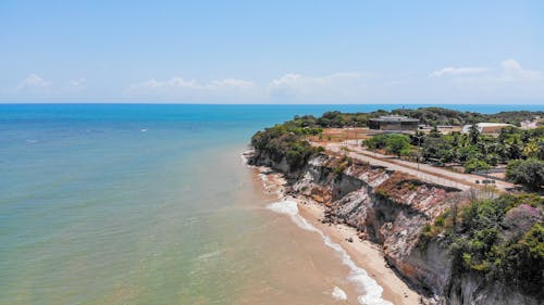 Vue Aérienne De La Zone Côtière