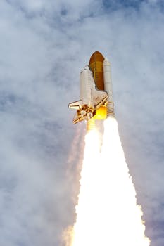 Free stock photo of flight, space, fire, launch