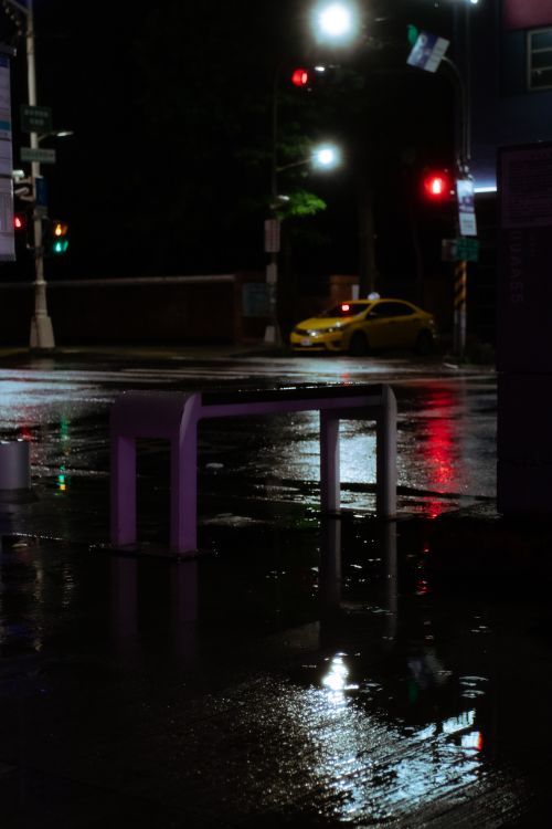 Free stock photo of after rain, city rain, night Stock Photo