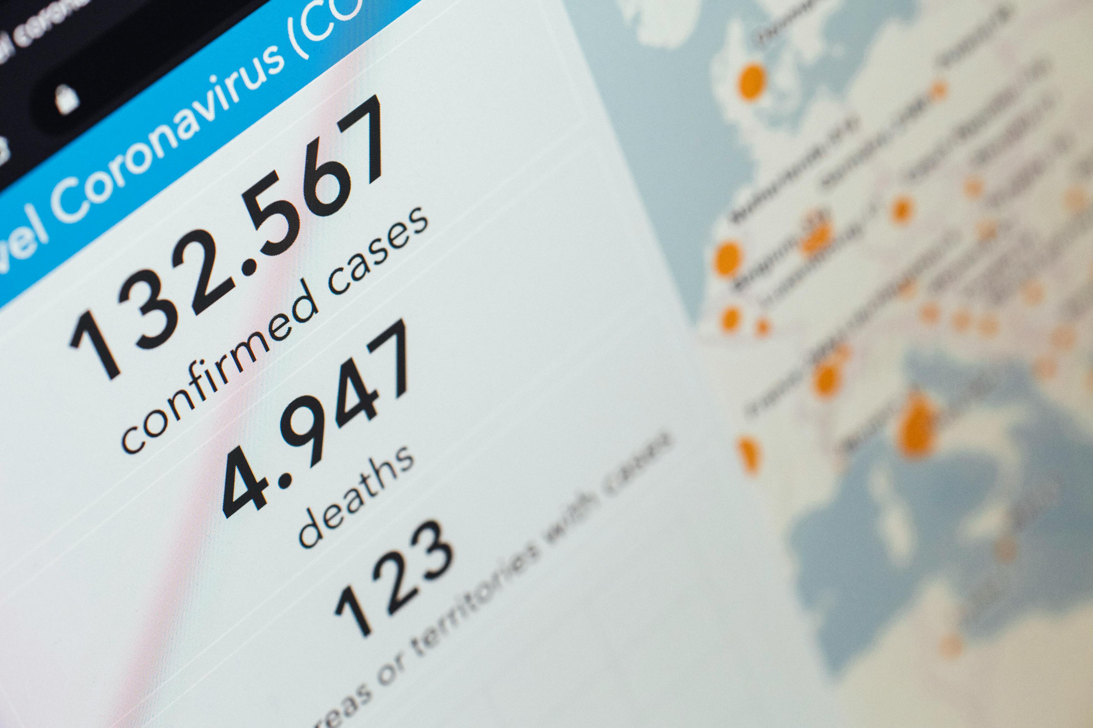 coronavirus statistics