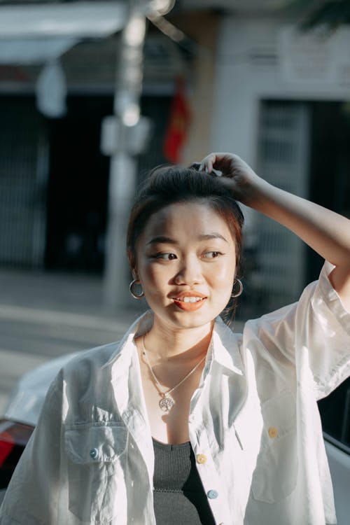 Gratis lagerfoto af ansigtsudtryk, asiatisk kvinde, asiatisk person