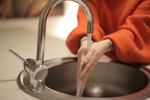 De franc Foto d'estoc gratuïta de corrent d'aigua, higiene, rentant-se les mans Foto d'estoc