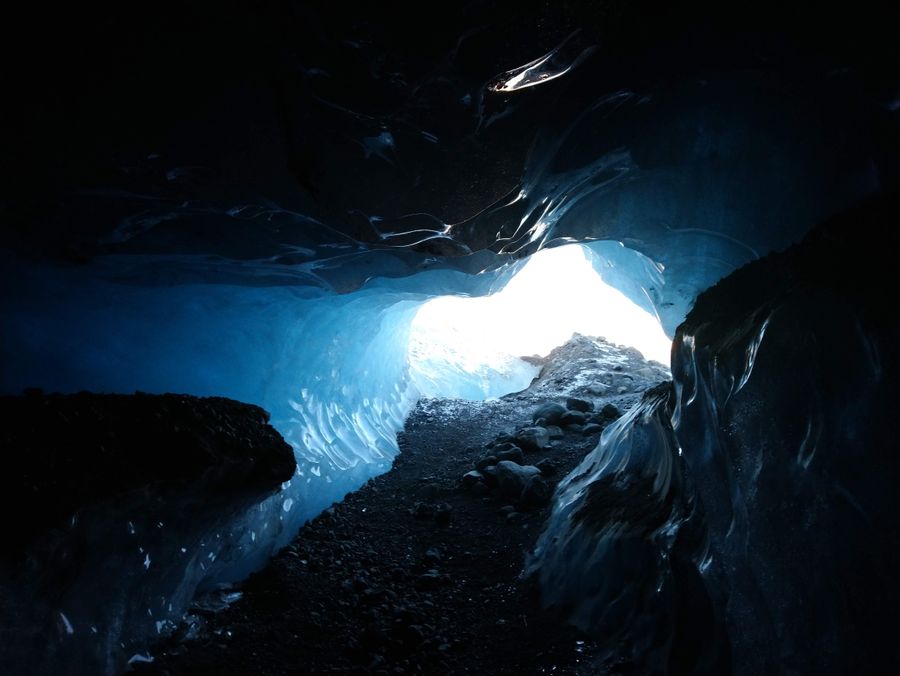 Ice cave in Iceland