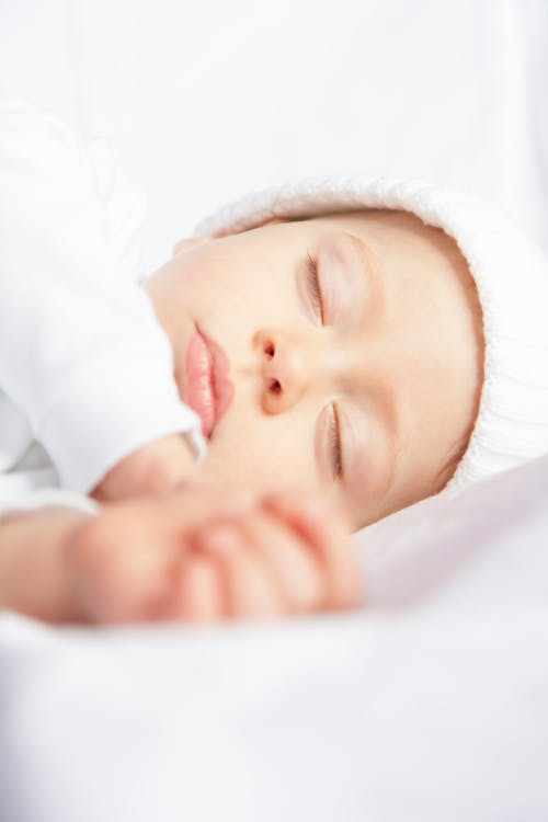 Free Baby Sleeping Stock Photo