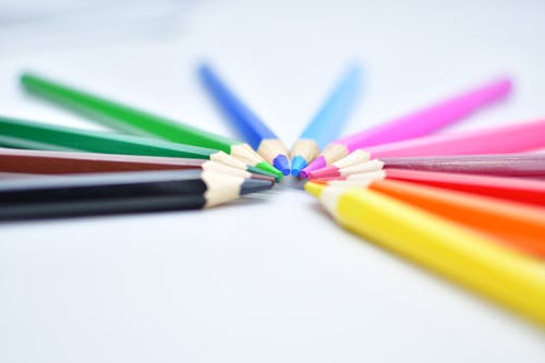 Základová fotografie zdarma na téma barevná tužka, barevný, barva
